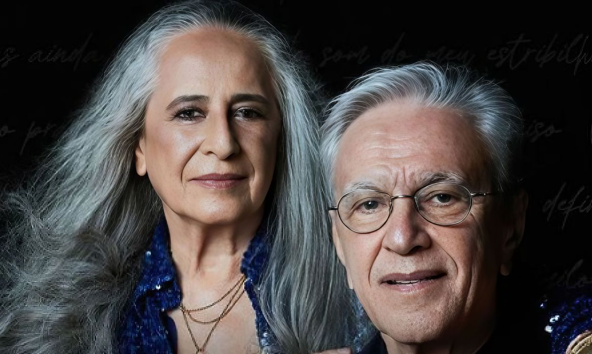 Dois gigantes da nossa arte, diz Lula sobre Caetano e Bethânia