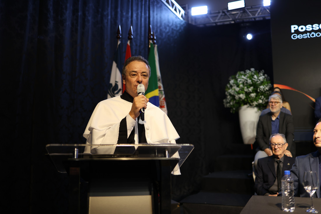 Luciano Bendlin é empossado reitor da Universidade do Contestado