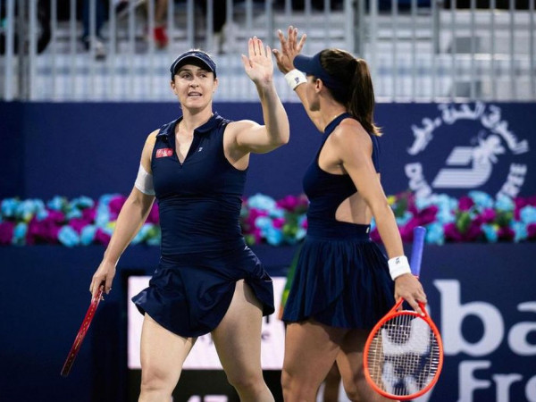 Luisa Stefani e Gabriela Dabrowski avan&ccedil;am &agrave;s semis do WTA de Dubai