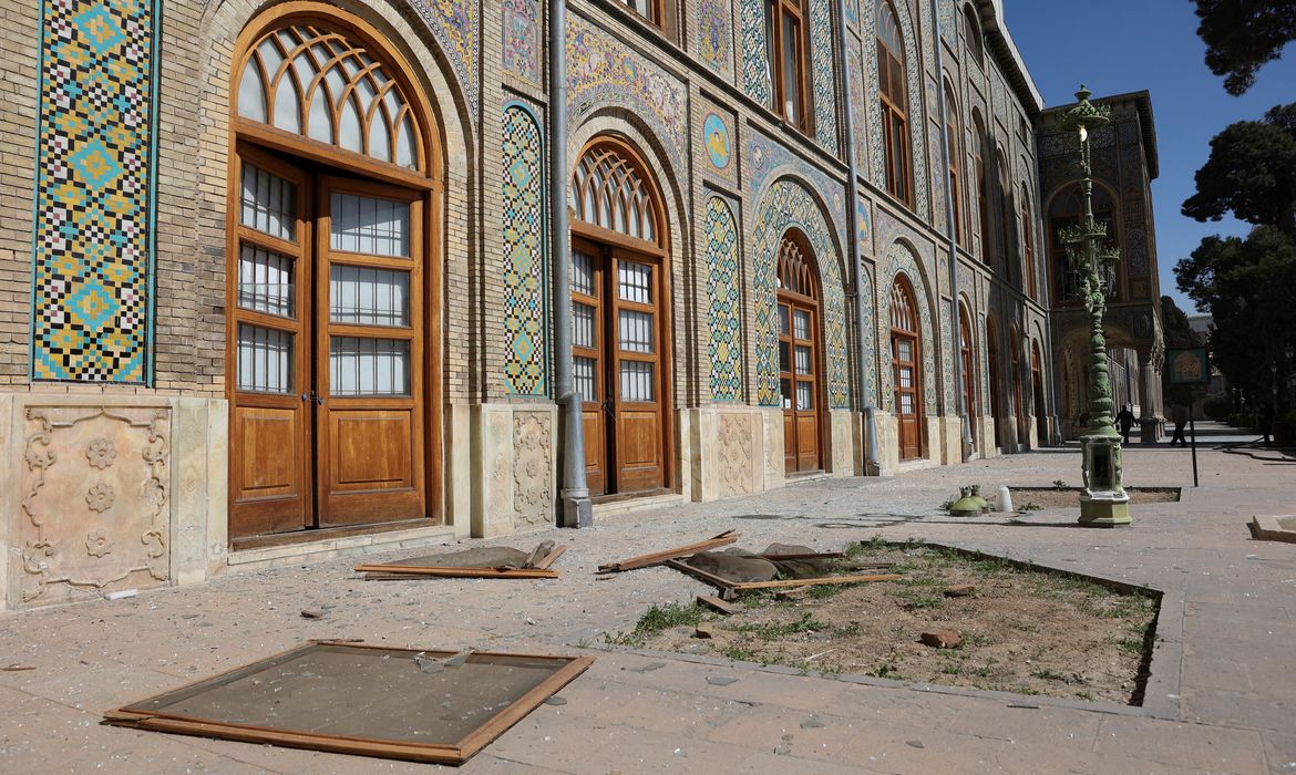 Patrimônio Unesco, Palácio de Golestan em Teerã é danificado em ataque