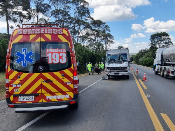 V&iacute;tima apresentava dores no corpo e escoria&ccedil;&otilde;es ap&oacute;s a colis&atilde;o na BR-116.