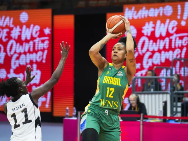 Brasil crava 1&ordf; vit&oacute;ria no Pr&eacute;-Mundial de basquete contra Sud&atilde;o do Sul