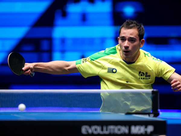 Calderano bate croata e vai &agrave;s quartas de WTT WTT Champions, na China