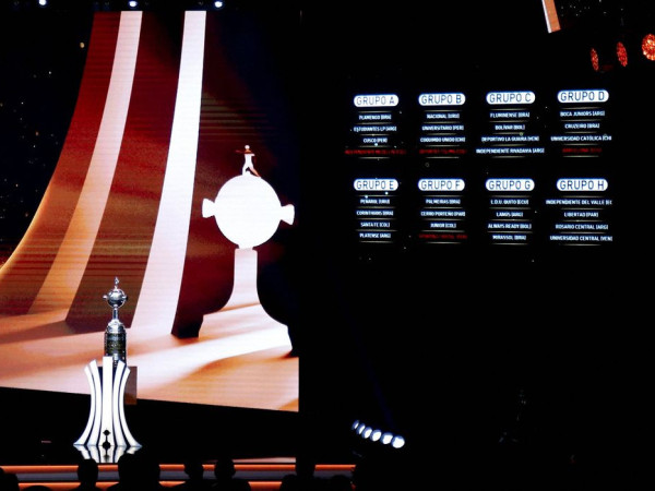 Conmebol sorteia grupos da Copa Libertadores 2026