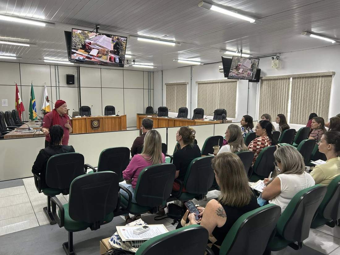 O encontro teve como palco o plenário da Câmara Municipal de Vereadores de Três Barras 