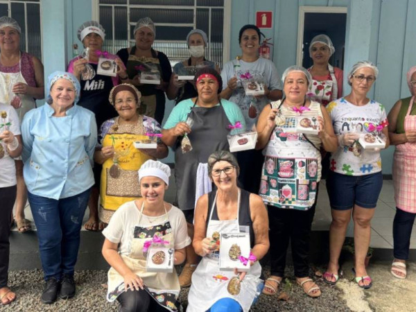 Capacita&ccedil;&atilde;o, fabrica&ccedil;&atilde;o de Ovos Trufados, em Canoinhas.
