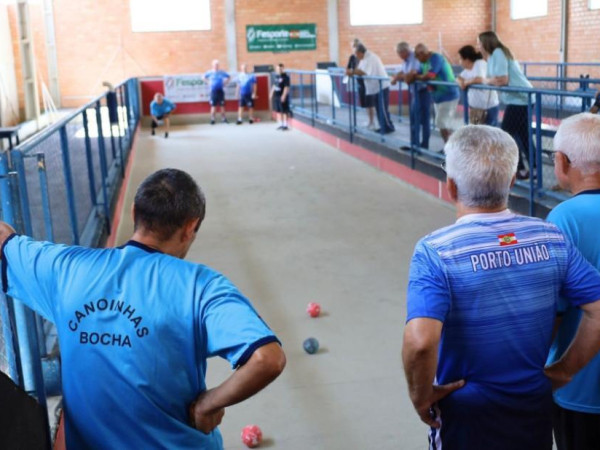 Canoinhas recebeu, nesta ter&ccedil;a-feira, 24, a fase microrregional dos Jogos Abertos da Terceira Idade (Jasti).