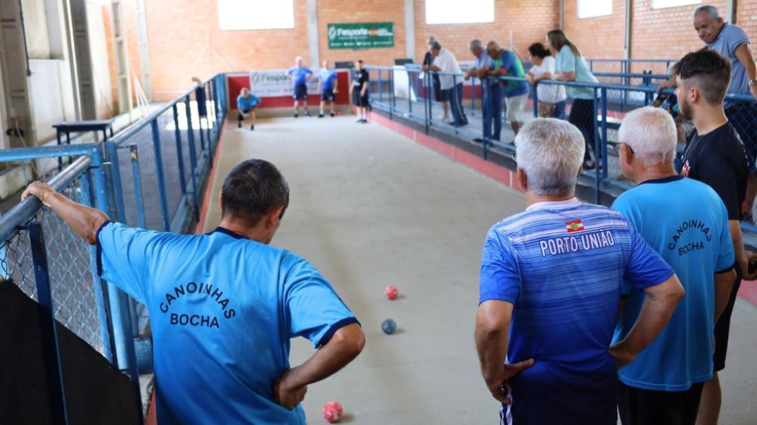 Canoinhas recebeu, nesta terça-feira, 24, a fase microrregional dos Jogos Abertos da Terceira Idade (Jasti).