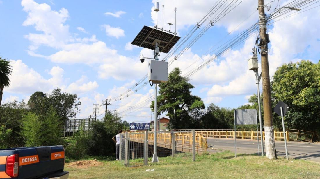  Nova estação hidrológica da Defesa Civil de Canoinhas