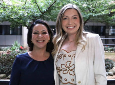 Zenilda Lemos e Juliana Maciel Hoppe