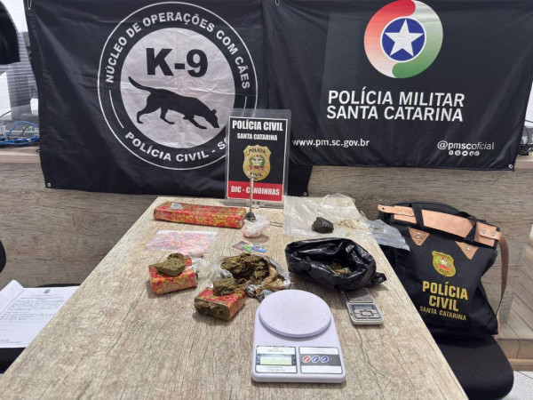 Pol&iacute;cia encontra maconha, haxixe, ecstasy, LSD e anfetaminas durante opera&ccedil;&atilde;o conjunta
