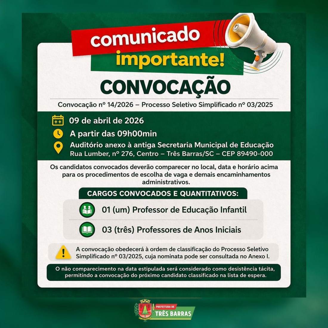 Convocação