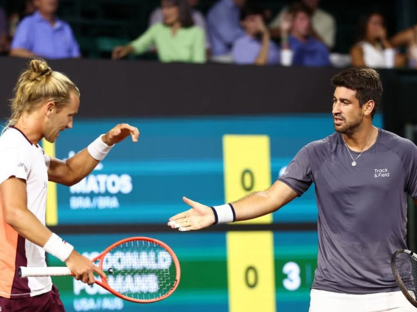 Rafael Matos e Orlando Luz v&atilde;o &agrave;s quartas de duplas do ATP de Munique
