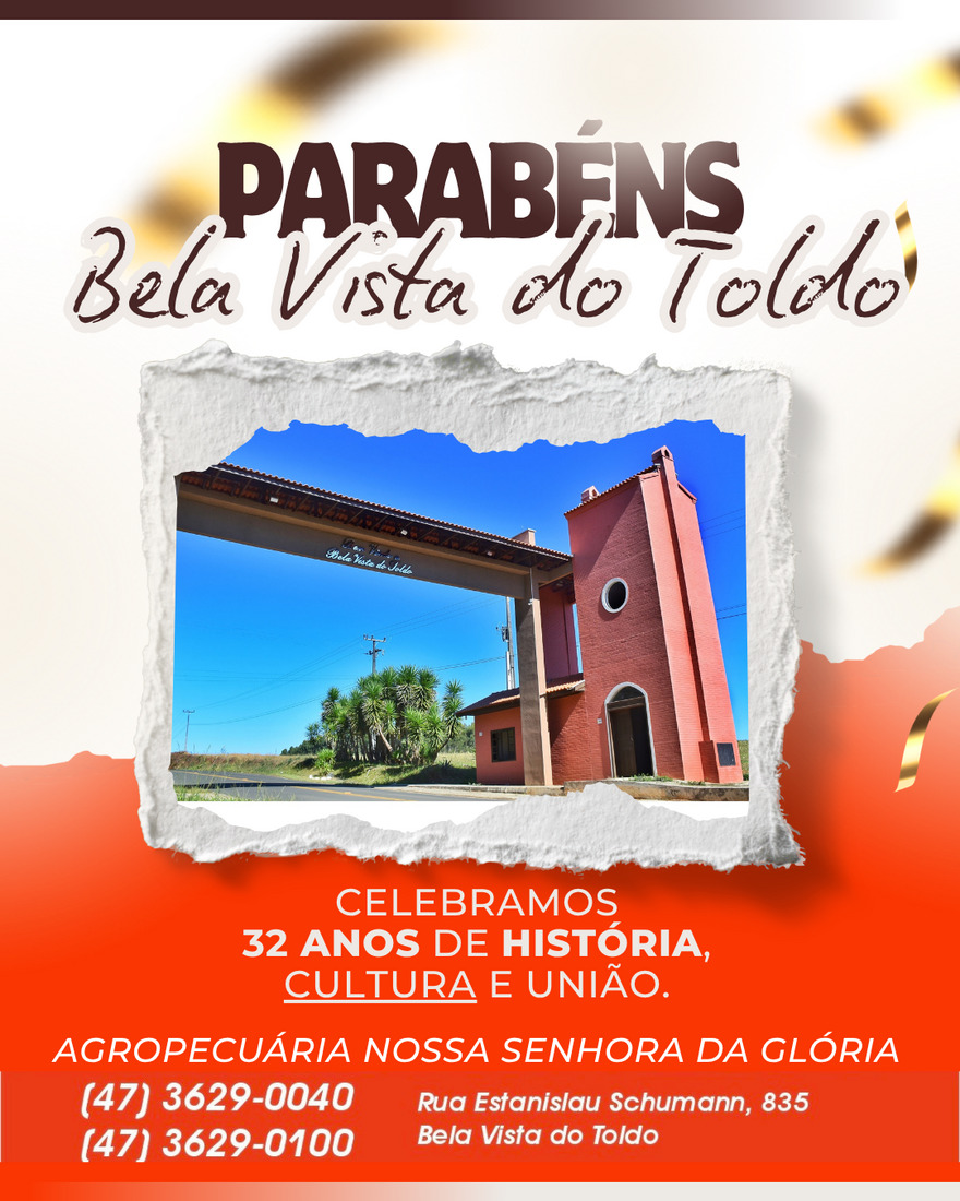 Homenagem Agropecu&aacute;ria Nossa Senhora da Gl&oacute;ria