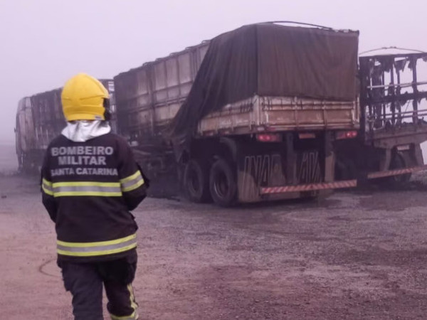 V&iacute;tima sofreu queimaduras e foi encaminhada ao hospital
