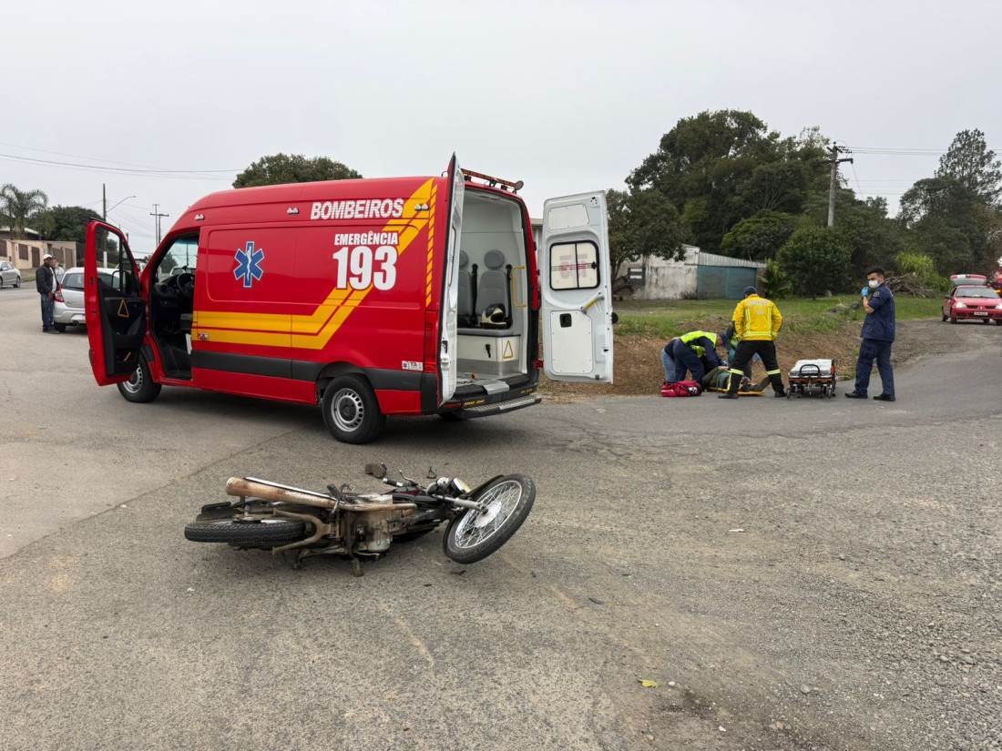 Vítima foi imobilizada e levada para a UPA de Canoinhas