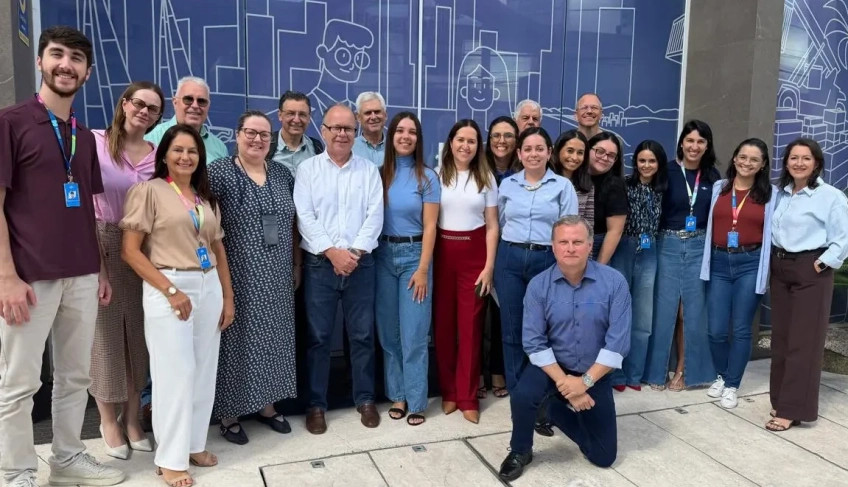 Café com o Presidente é realizado na agência da Regional Foz, em Itajaí