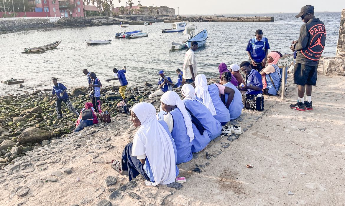 Ilha africana memória da escravidão conta com turismo para ter renda