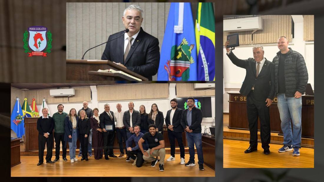 Sargento Lima recebe homenagem em Canoinhas, emociona público e reafirma compromisso com a cidade