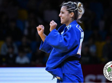 Sarah Souza &eacute; bronze em 1&ordm; dia do Grand Slam de jud&ocirc; no Cazaquist&atilde;o