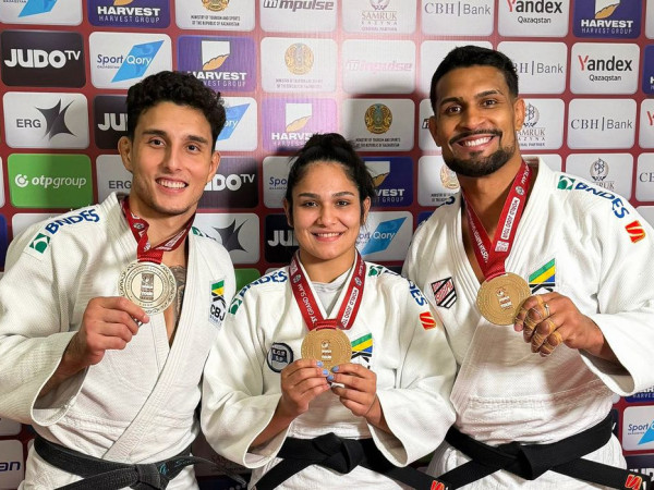 Brasil conquista sete medalhas no Grand Slam de Astana no Cazaquist&atilde;o