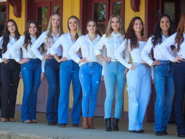 Candidatas a Realeza da Fesmate 