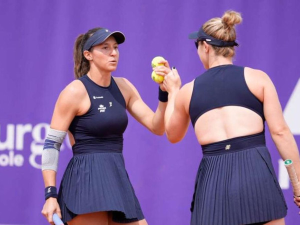 Luisa Stefani conquista t&iacute;tulo de duplas no WTA 500 de Estrasburgo
