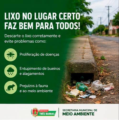  "Descarte Correto: Responsabilidade de Todos!".