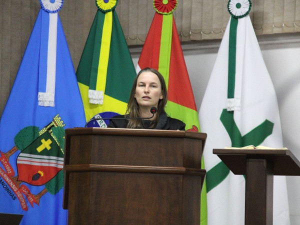 Vereadora K&aacute;tia Oliskowski