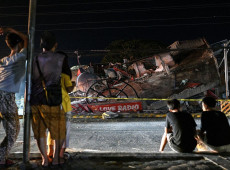 Terremoto de magnitude 7,8 atinge sul das Filipinas