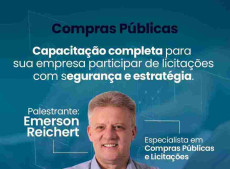 Capacita&ccedil;&atilde;o sobre Compras P&uacute;blicas. 