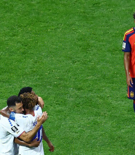 Cabo Verde segura Espanha e estreia em Copas com empate hist&oacute;rico
