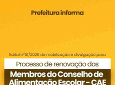  Processo de Renova&ccedil;&atilde;o dos Membros do Conselho de Alimenta&ccedil;&atilde;o Escolar