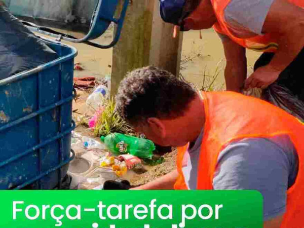 Quem ama, cuida. Quem respeita, n&atilde;o joga lixo no ch&atilde;o!