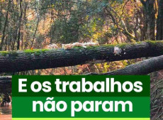 O Trabalho N&atilde;o Para no Rio Barra Grande!