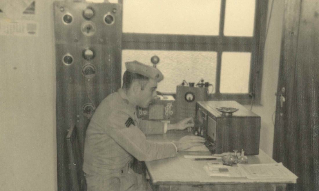 3&ordm; Sgt H&eacute;lio - Telegrafista - 3&ordm;BPM - 1958 - 