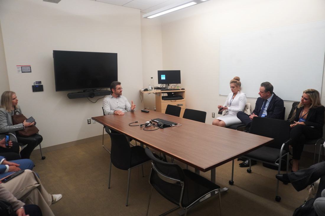 Representantes Universidade do Contestado (UNC) realizaram uma visita t&eacute;cnica ao Brigham Hospital, em Boston