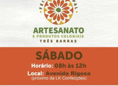  Feira Municipal de Artesanato e Produtos Coloniais