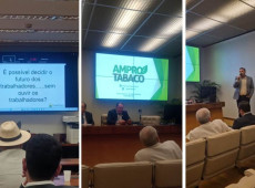 Secret&aacute;rio municipal de Desenvolvimento Rural, Gildo Stocker, representou o munic&iacute;pio em encontro promovido pela Amprotabaco e destacou a import&acirc;ncia econ&ocirc;mica e social da cadeia produtiva do tabaco para as fam&iacute;lias rurais e para o Brasil.