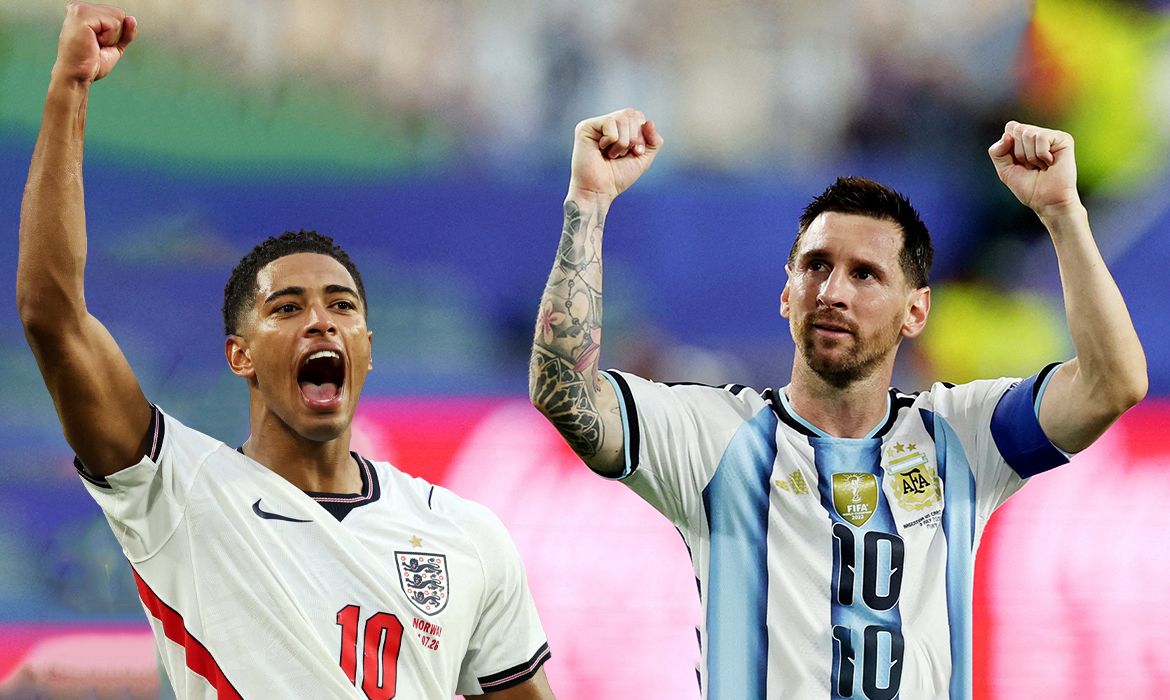 Como Argentina e Inglaterra chegam à semifinal da Copa do Mundo 