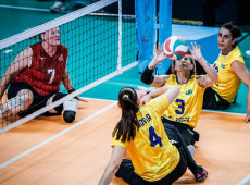Sele&ccedil;&atilde;o feminina perde e fica com o vice no Mundial de V&ocirc;lei Sentado