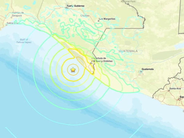 Terremoto de magnitude 7,4 atinge Puerto Madero, no M&eacute;xico