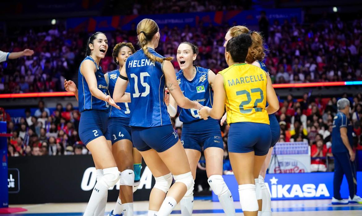 Liga das Nações: seleção feminina pega Japão na quarta em 1º mata-mata