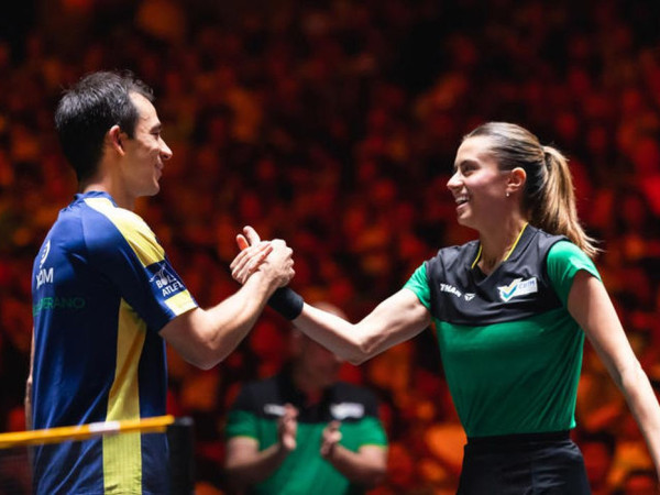 Dupla "Calderashi" avan&ccedil;a &agrave; final do WTT Star Contender em S&atilde;o Paulo