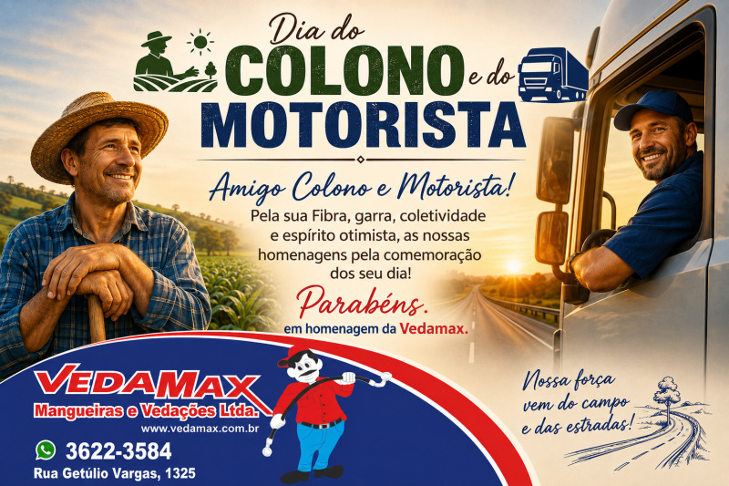 Parab&eacute;ns a todos os Colonos e Motoristas!
