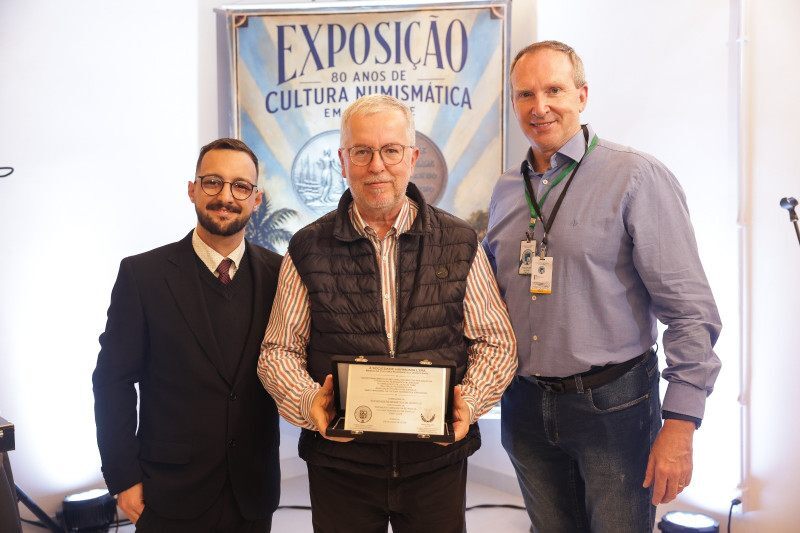 Exposição celebra 80 anos da cultura numismática.