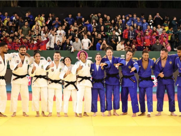 Brasil derrota Alemanha e leva t&iacute;tulo do Desafio Internacional de Jud&ocirc;