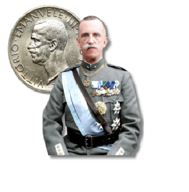 V&iacute;tor Emanuel III, que reinou a It&aacute;lia de 1900 a 1946
