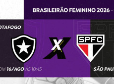 TV Brasil exibe Botafogo x S&atilde;o Paulo pelo Brasileir&atilde;o Feminino A1 
