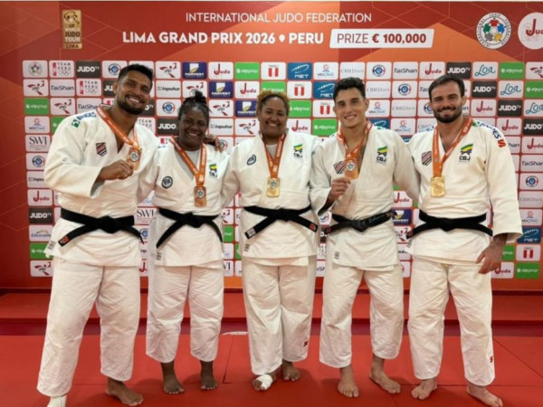 Brasil &eacute; campe&atilde;o geral do Grand Prix de jud&ocirc; no Peru com 11 medalhas